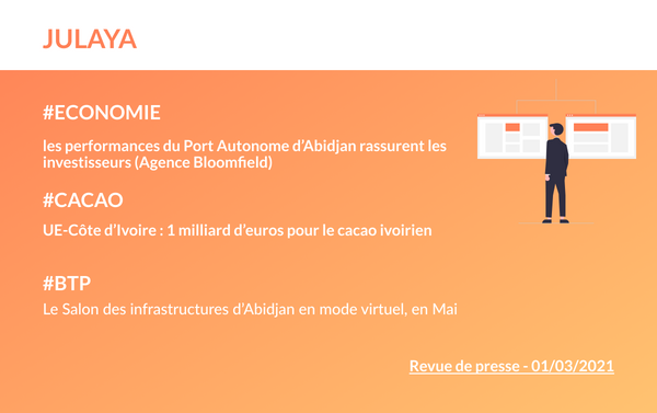 Revue de presse du 01/03/2021