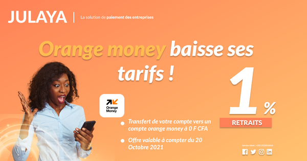 Côte d’Ivoire: Les frais de retrait Orange money passent à 1%