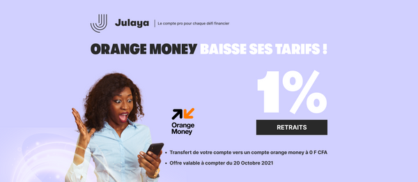 CÔTE D'IVOIRE : LES FRAIS DE RETRAIT ORANGE MONEY PASSENT À 1%